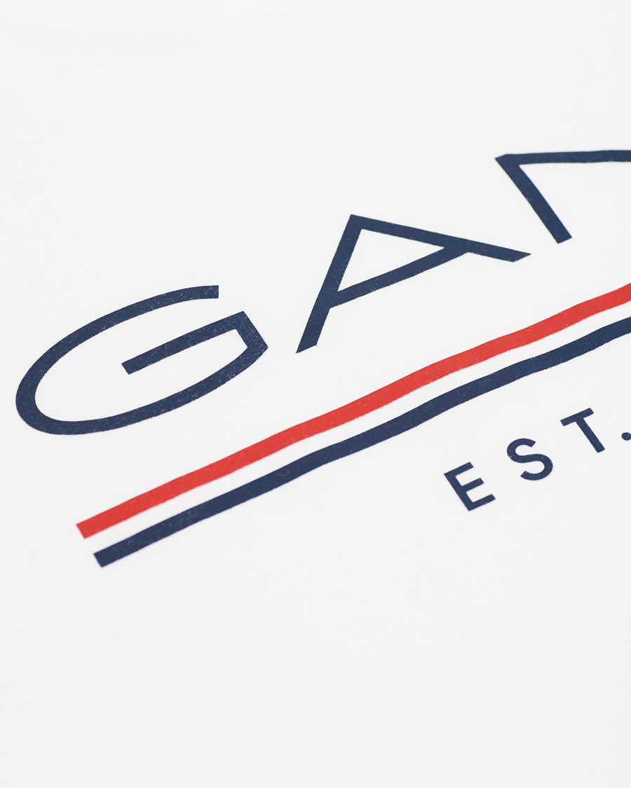 Herr | T-Shirts | GANT | 1949 Logo Tee White