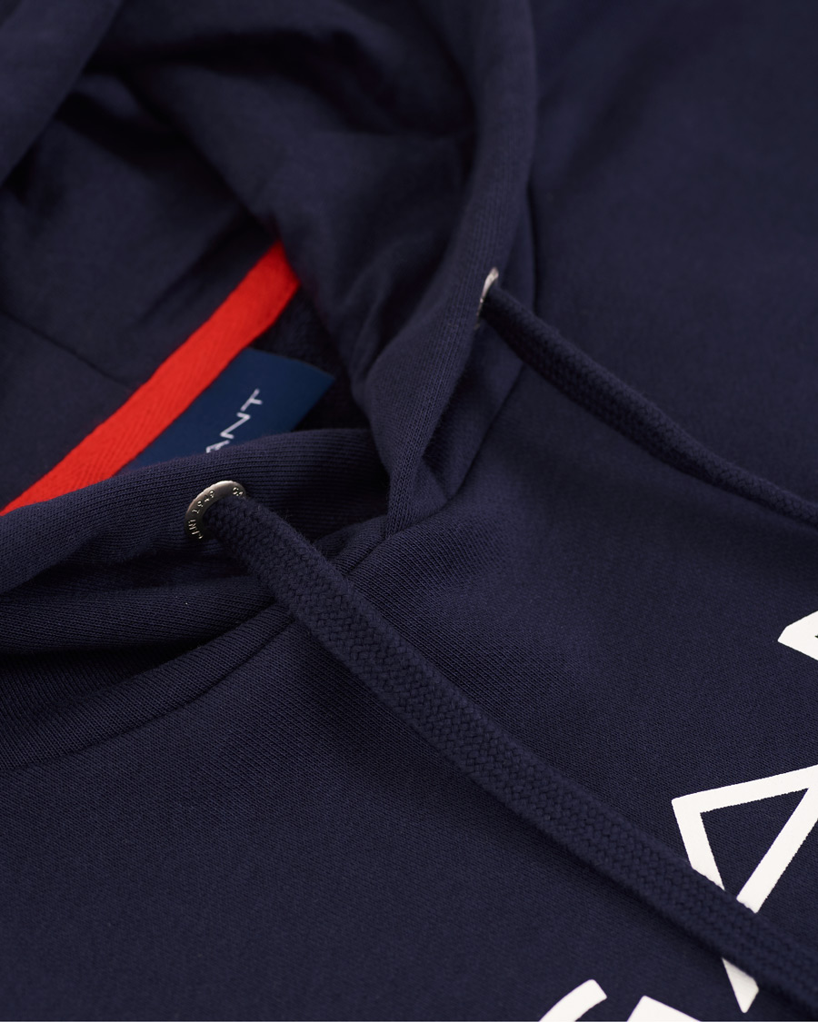 Herr | Tröjor | GANT | 1949 Logo Hoodie Classic Blue