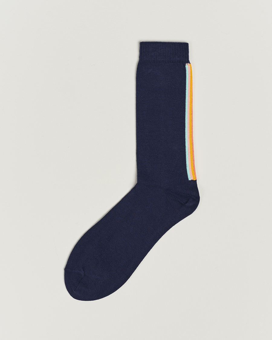 Herr | | Paul Smith | Artist Socks Dark Navy