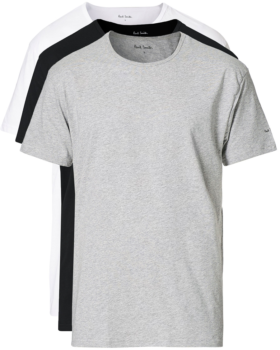 Herr | Paul Smith 3-pack T-shirt White/Black/Grey | Paul Smith | 3-pack T-shirt White/Black/Grey