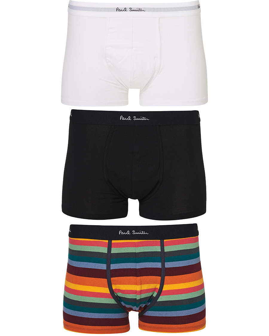 Herr | Underkläder | Paul Smith | 3-pack Trunk Black/White/Stripe