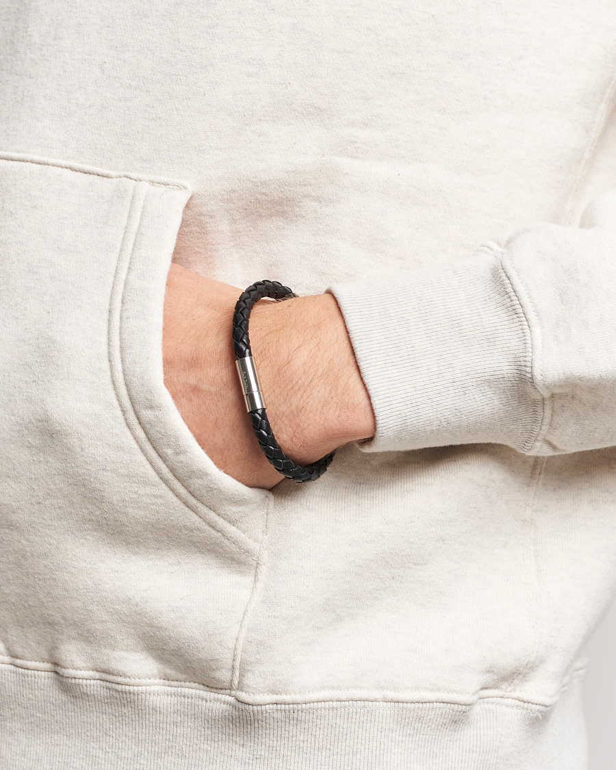 Herr | Paul Smith Leather Bracelet Black | Paul Smith | Leather Bracelet Black