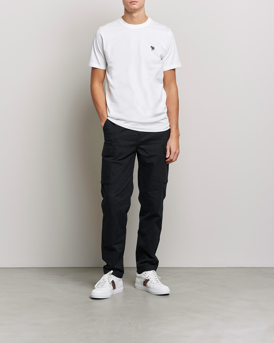 Herr | T-Shirts | PS Paul Smith | Organic Cotton Zebra T-Shirt White