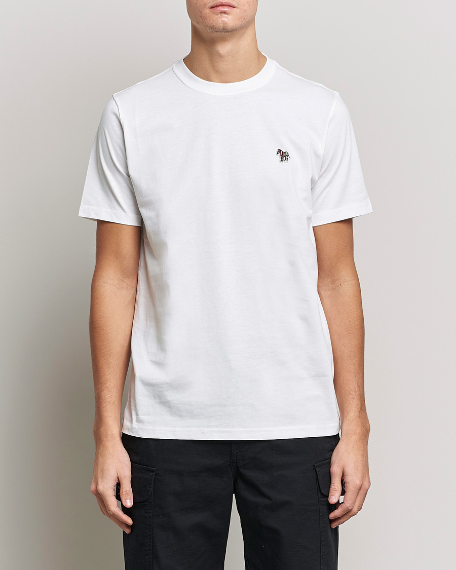Herr | T-Shirts | PS Paul Smith | Organic Cotton Zebra T-Shirt White