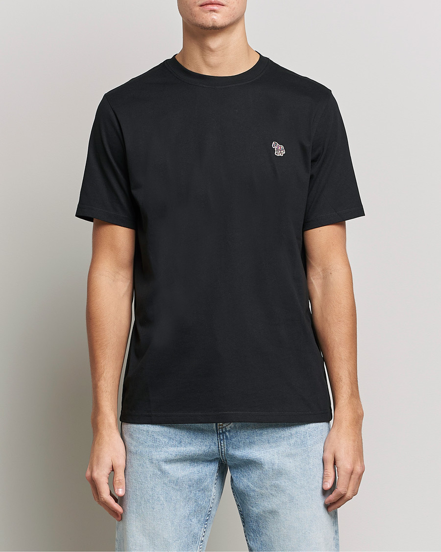 Herr | T-Shirts | PS Paul Smith | Regular Fit Zebra T-Shirt Black