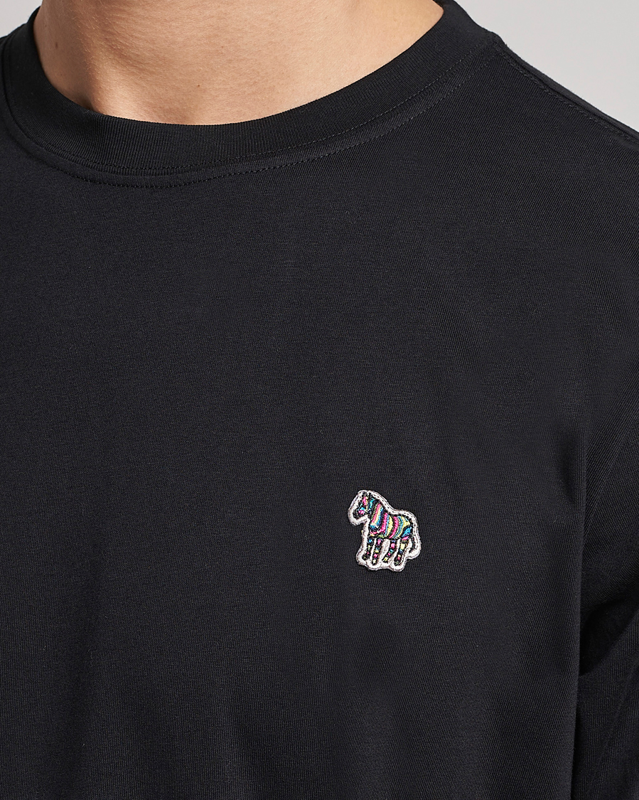 Herr | T-Shirts | PS Paul Smith | Regular Fit Zebra T-Shirt Black