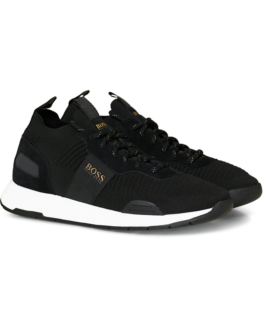 Herr | BOSS Titanium Running Sneaker Black | BOSS BLACK | BOSS Titanium Running Sneaker Black