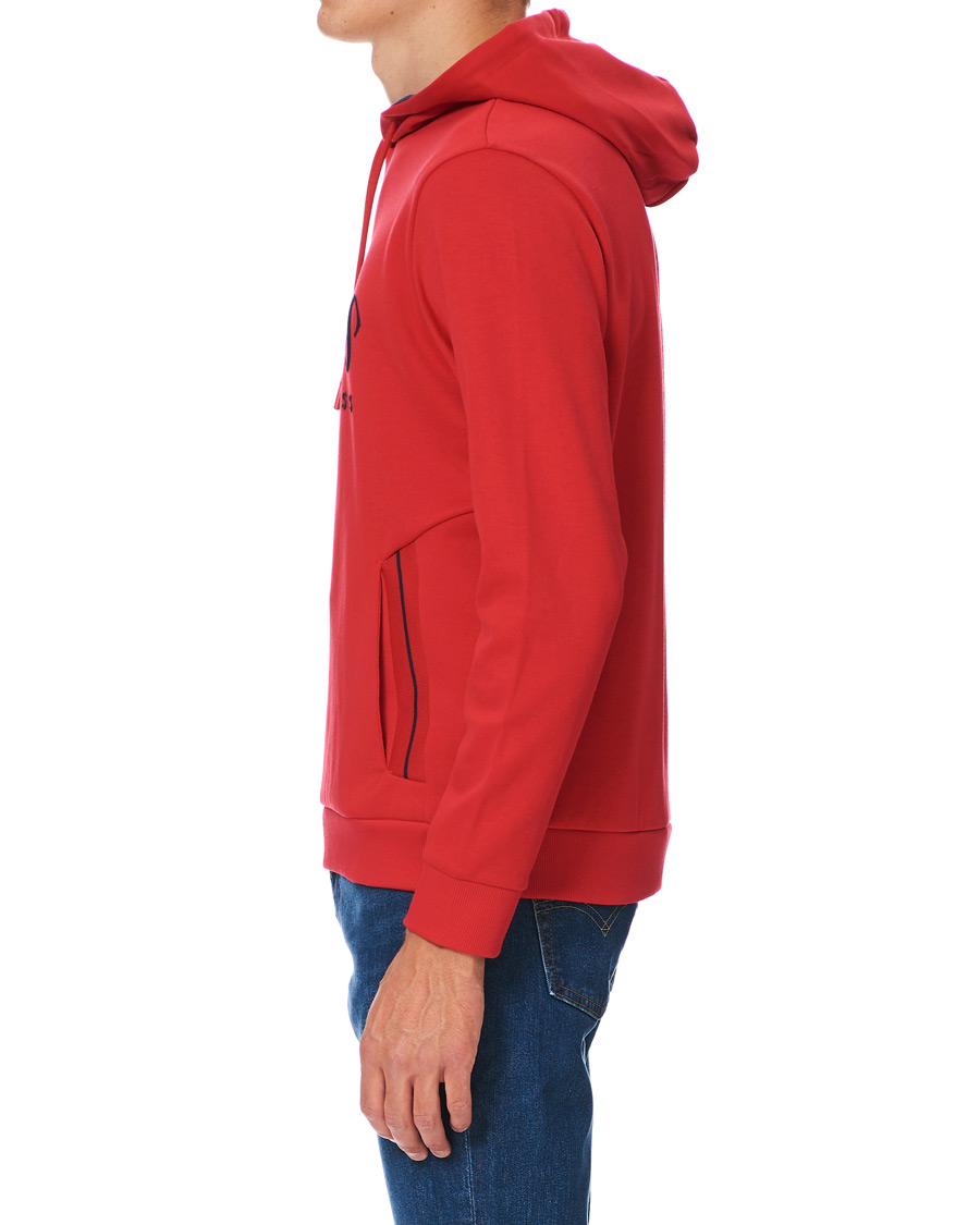 Herr | Tröjor | BOSS GREEN | BOSS Athleisure Soody Hoodie Bright Red