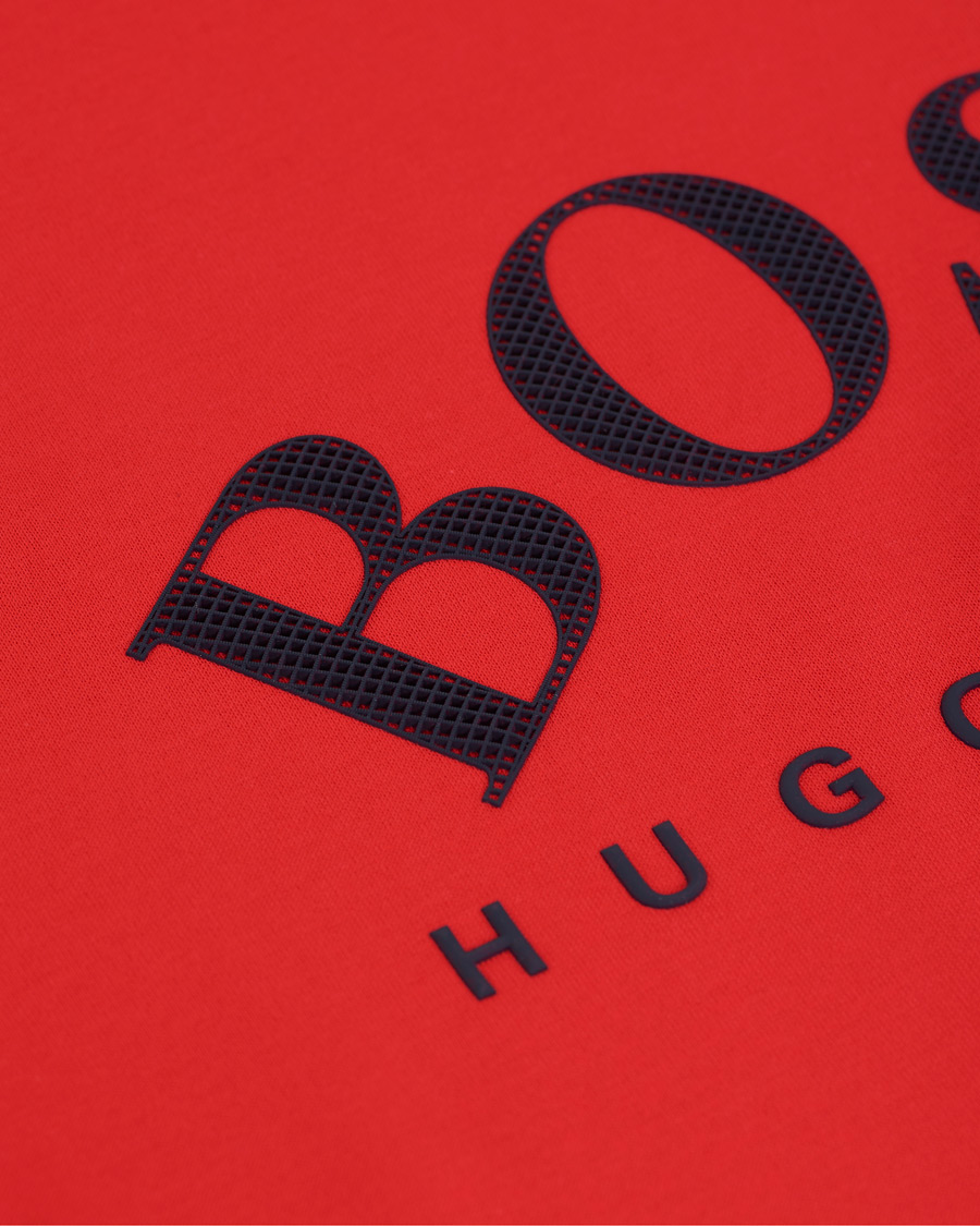 Herr | Tröjor | BOSS GREEN | BOSS Athleisure Soody Hoodie Bright Red