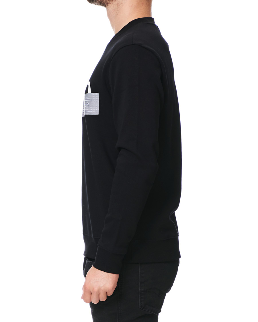 Herr | Tröjor | HUGO | Dicago Logo Crew Neck Sweatshirt Black