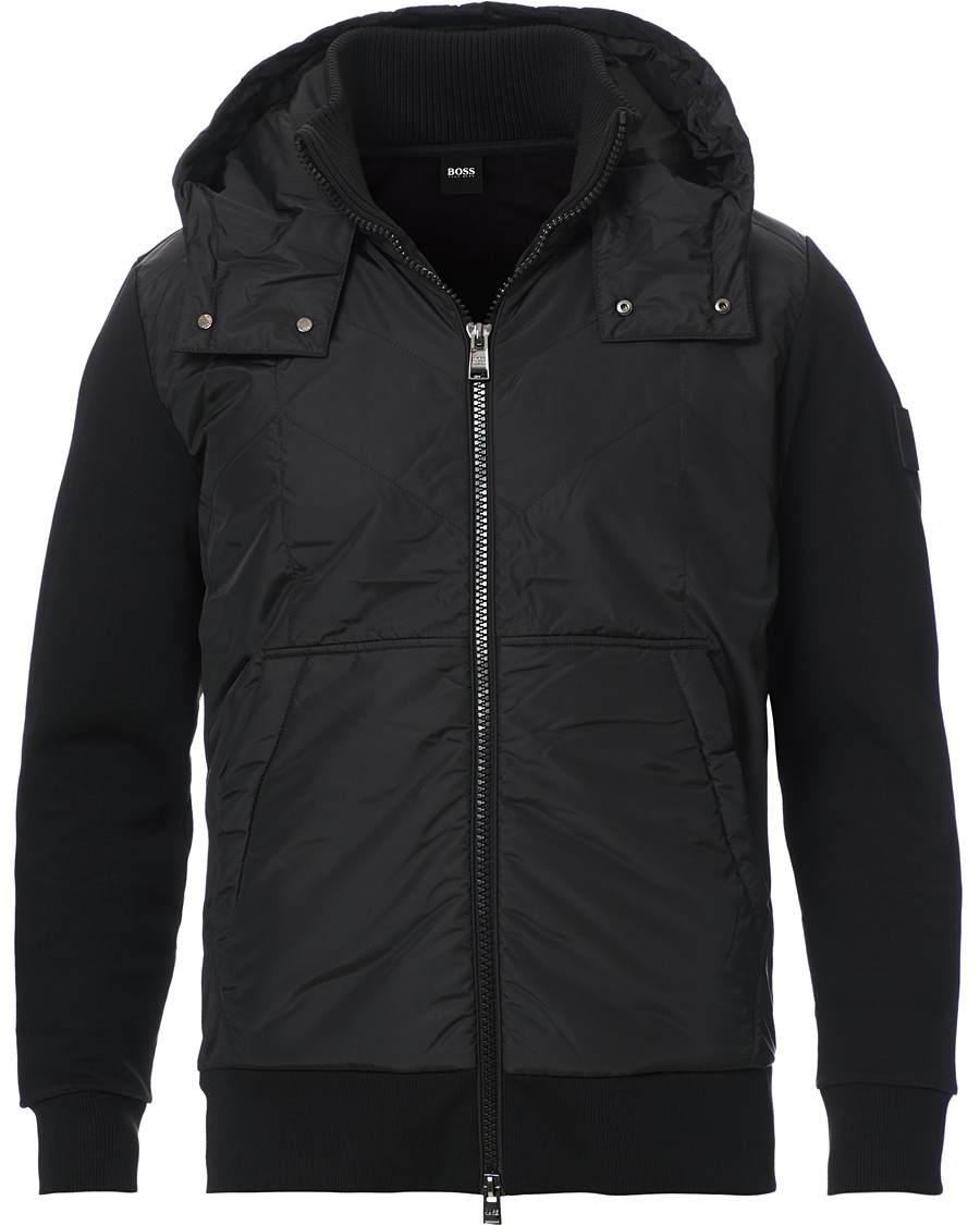 Herr | Jackor | BOSS BLACK | BOSS Seeger Hybrid Jacket Black
