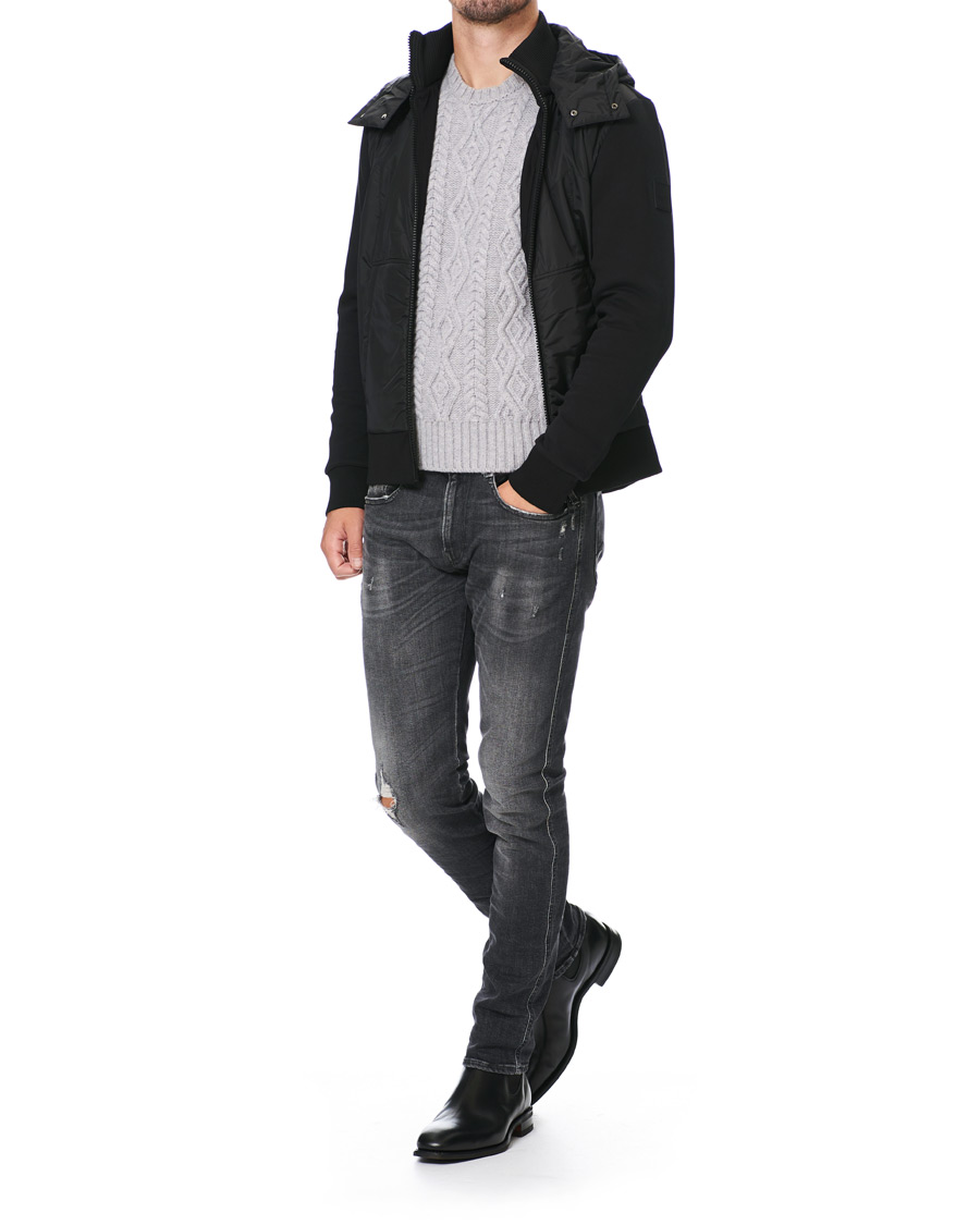 Herr | Jackor | BOSS BLACK | BOSS Seeger Hybrid Jacket Black