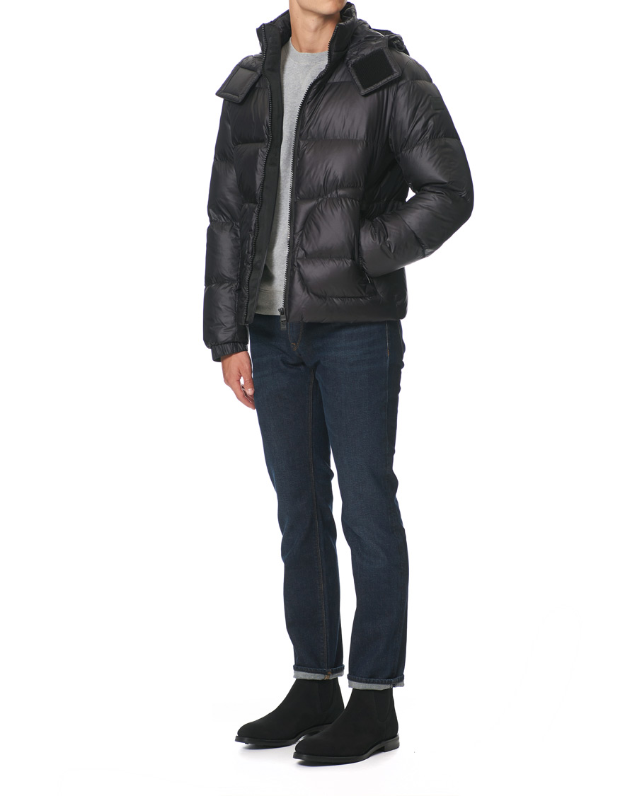 Herr | Jackor | BOSS BLACK | BOSS Dolera Ripstop Hooded Down Jacket Black