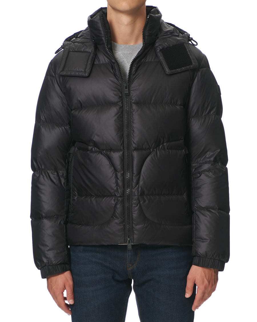 Herr | Jackor | BOSS BLACK | BOSS Dolera Ripstop Hooded Down Jacket Black