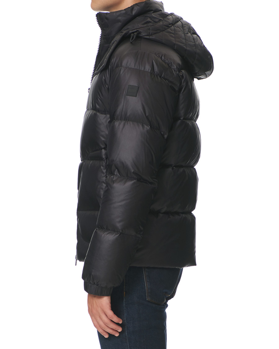Herr | Jackor | BOSS BLACK | BOSS Dolera Ripstop Hooded Down Jacket Black