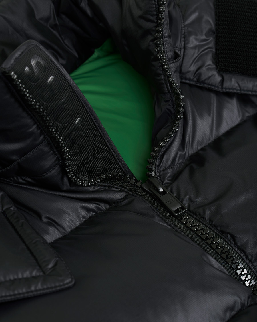 Herr | Jackor | BOSS BLACK | BOSS Dolera Ripstop Hooded Down Jacket Black