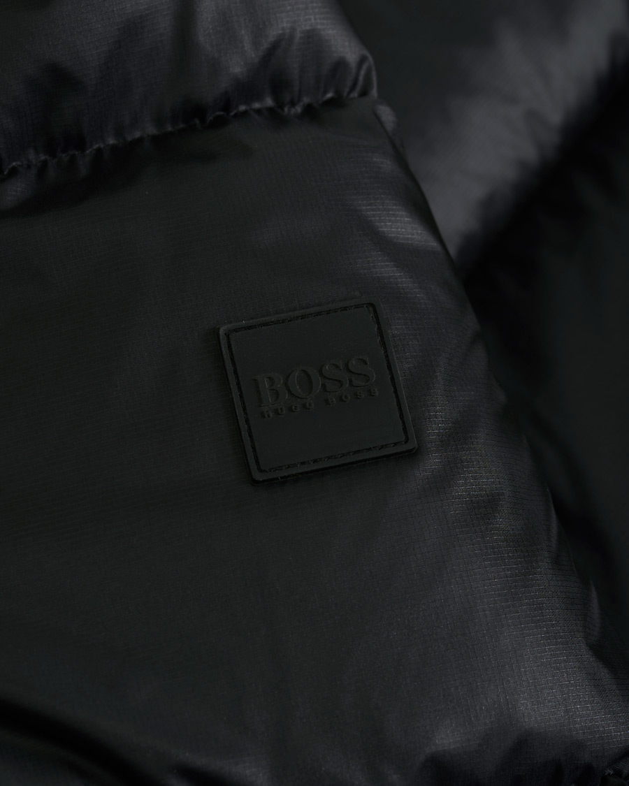 Herr | Jackor | BOSS BLACK | BOSS Dolera Ripstop Hooded Down Jacket Black