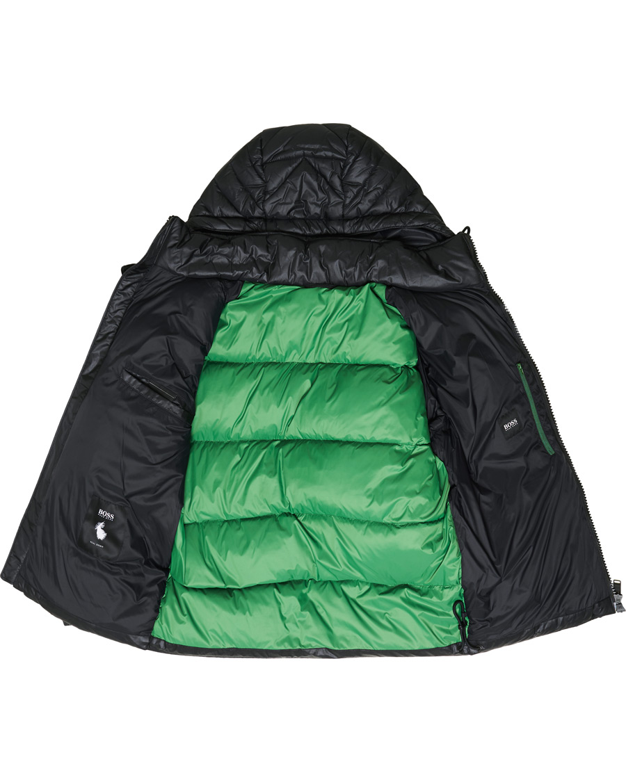 Herr | Jackor | BOSS BLACK | BOSS Dolera Ripstop Hooded Down Jacket Black