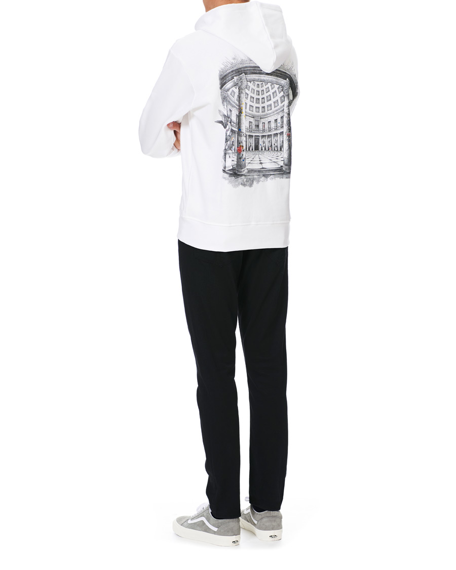 Herr | Tröjor | HUGO | Downsville Logo Hoodie White