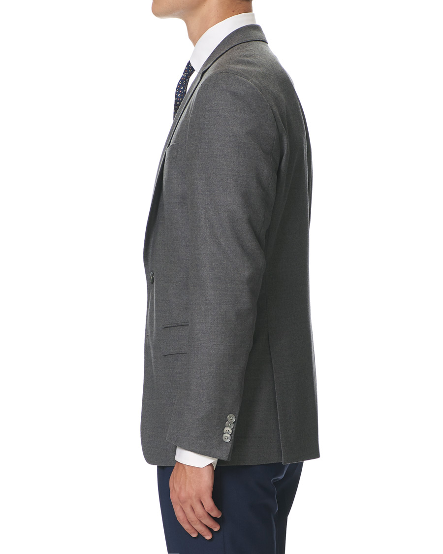 Herr | Kavajer | BOSS BLACK | BOSS Hartley Flannel Blazer Dark Grey
