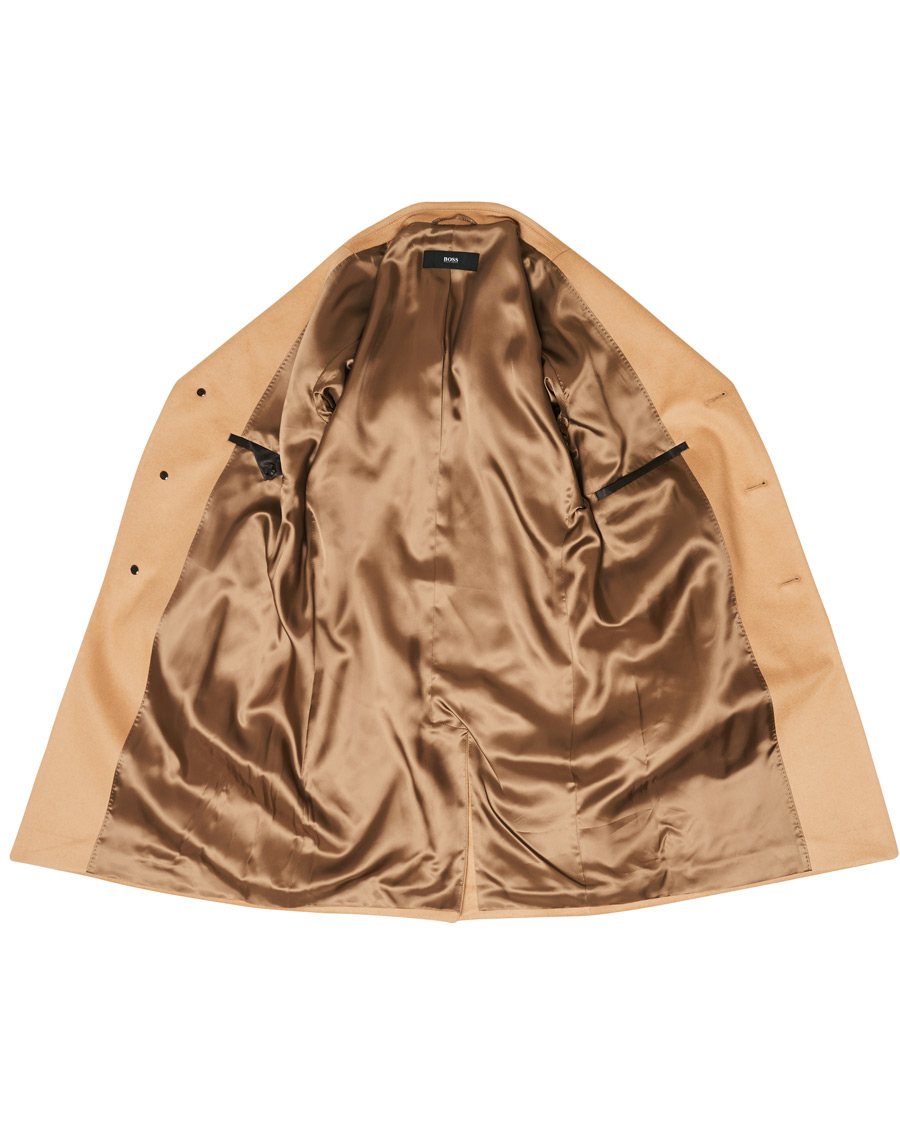 Herr | Jackor | BOSS BLACK | BOSS Nye Wool/Cashmere Coat Medium Beige
