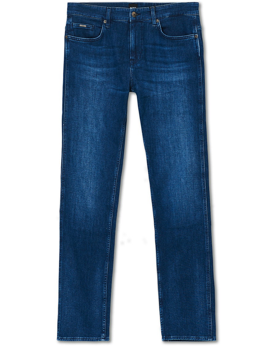 Herr | Jeans | BOSS BLACK | BOSS Delaware Slim Fit Stretch Jeans Medium Blue