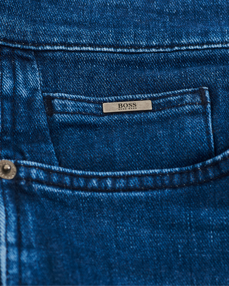 Herr | Jeans | BOSS BLACK | BOSS Delaware Slim Fit Stretch Jeans Medium Blue