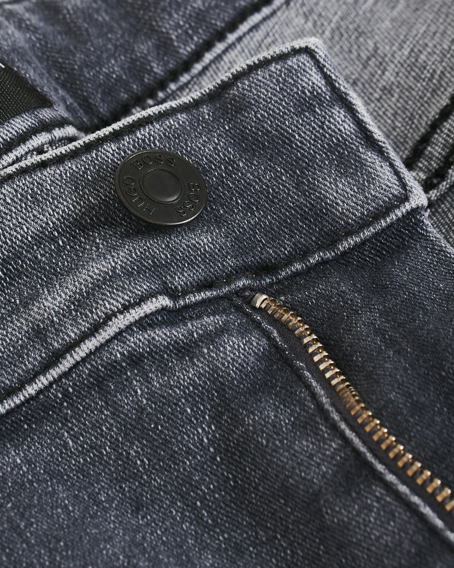 Herr | Jeans | BOSS BLACK | BOSS Delaware Slim Fit Stretch Jeans Medium Grey