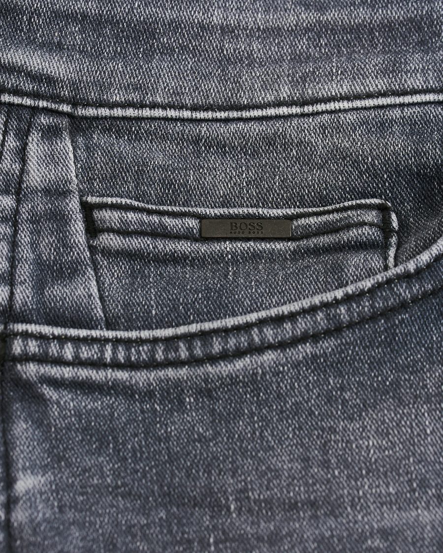 Herr | Jeans | BOSS BLACK | BOSS Delaware Slim Fit Stretch Jeans Medium Grey