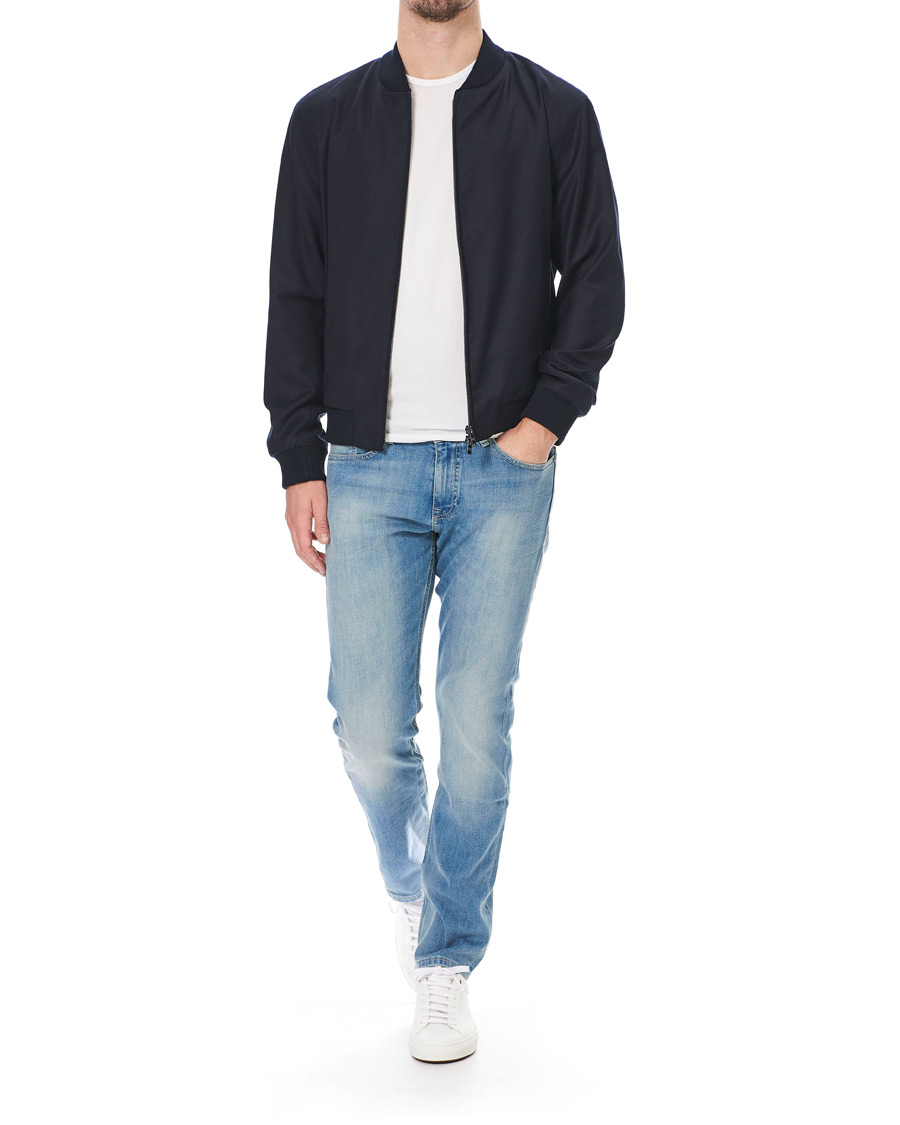 Herr | Jeans | BOSS ORANGE | BOSS Casual Delaware Slim Fit Stretch Jeans Aqua