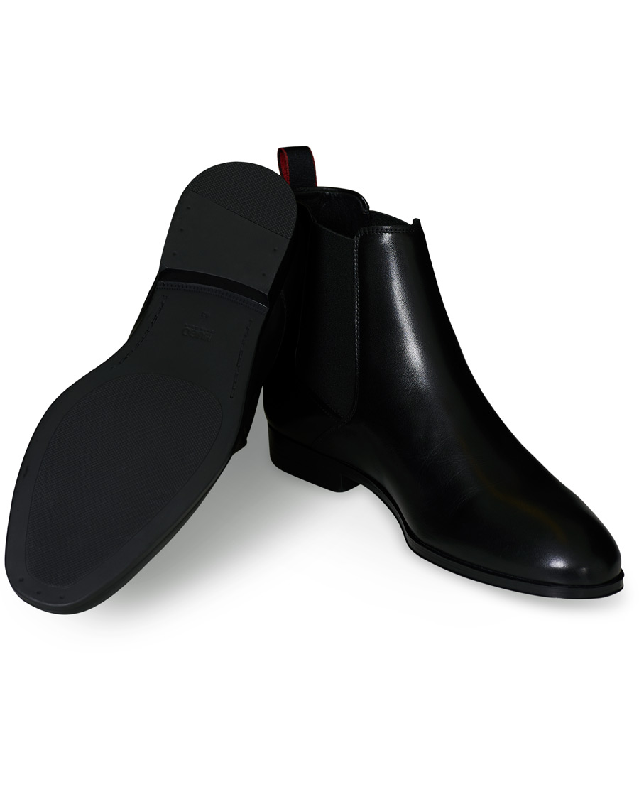 Herr | HUGO Boheme Chelsea Boot Black Leather | HUGO | Boheme Chelsea Boot Black Leather