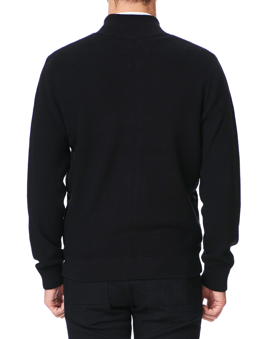 Herr | Tröjor | BOSS BLACK | BOSS Porsche Capsule Mandor Hybrid Full Zip Black
