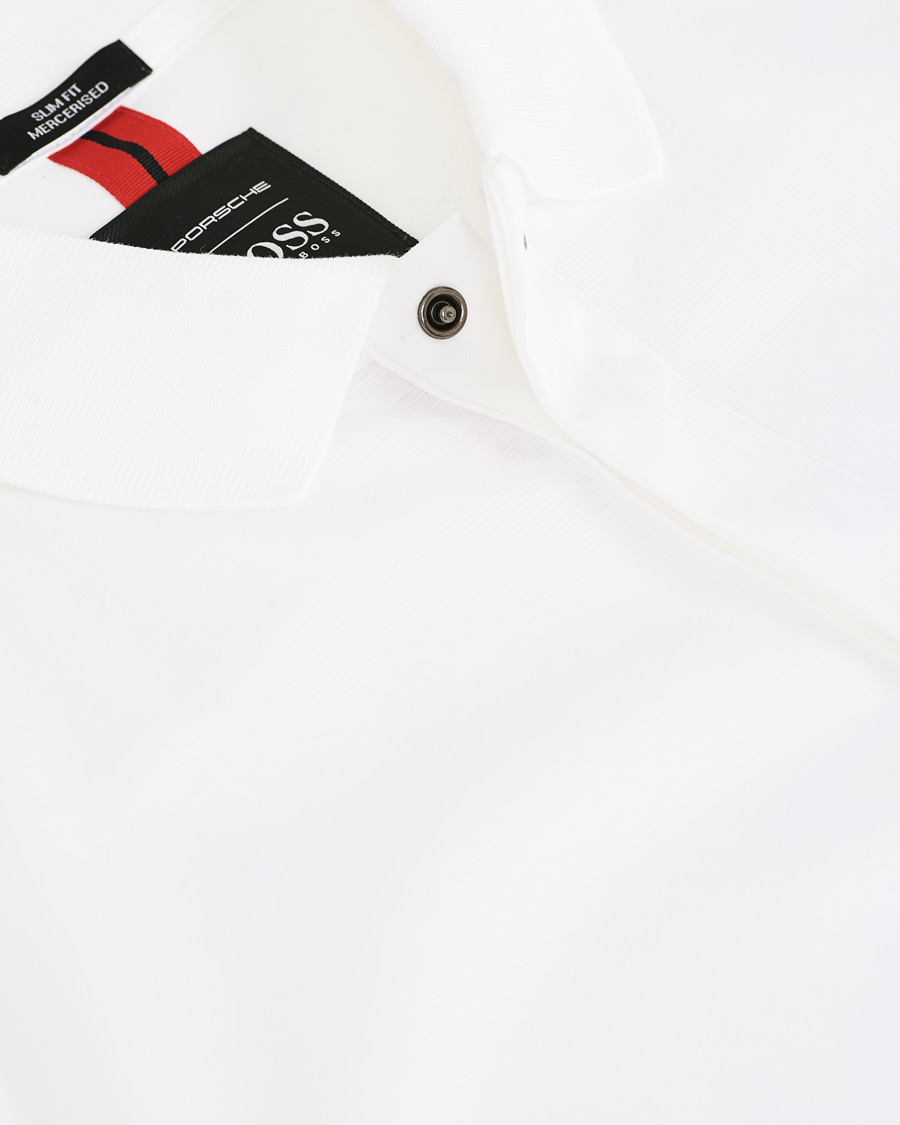 Herr | Pikéer | BOSS BLACK | BOSS Porsche Capsule Phillipson Polo White