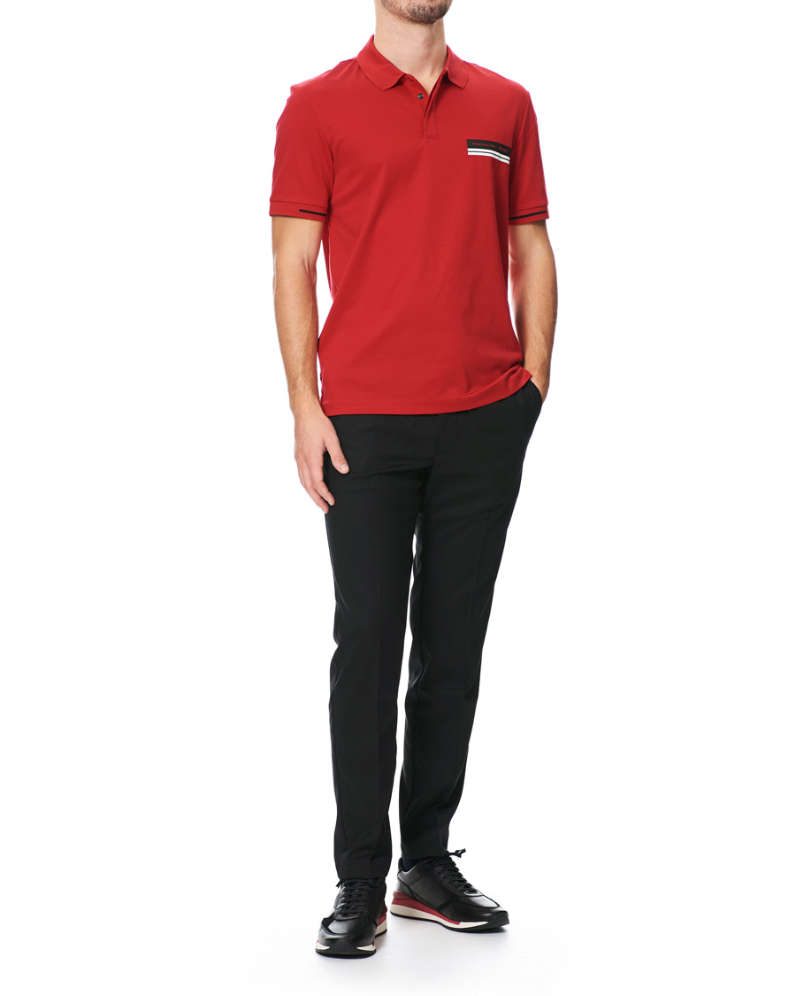 Herr | Pikéer | BOSS BLACK | BOSS Porsche Capsule Phillipson Polo Open Red