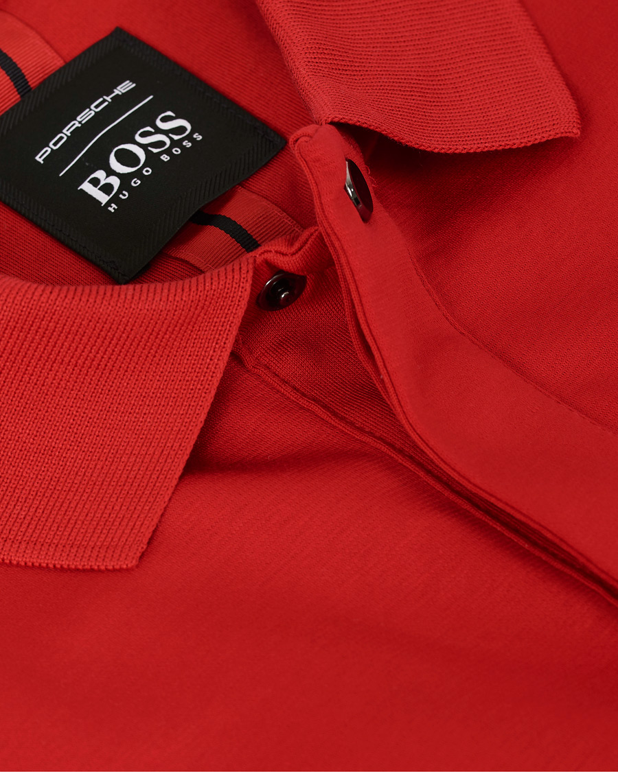 Herr | Pikéer | BOSS BLACK | BOSS Porsche Capsule Phillipson Polo Open Red