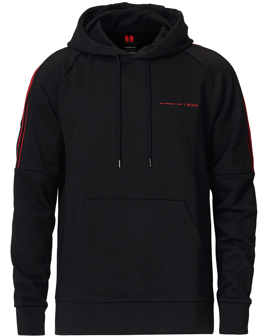 Herr | Tröjor | BOSS BLACK | BOSS Porsche Capsule Seeger Hoodie Black