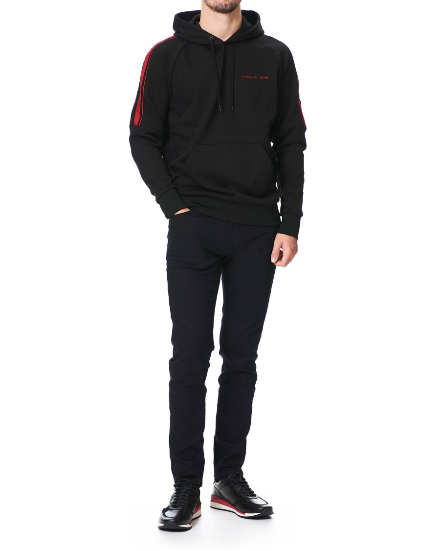 Herr | Tröjor | BOSS BLACK | BOSS Porsche Capsule Seeger Hoodie Black
