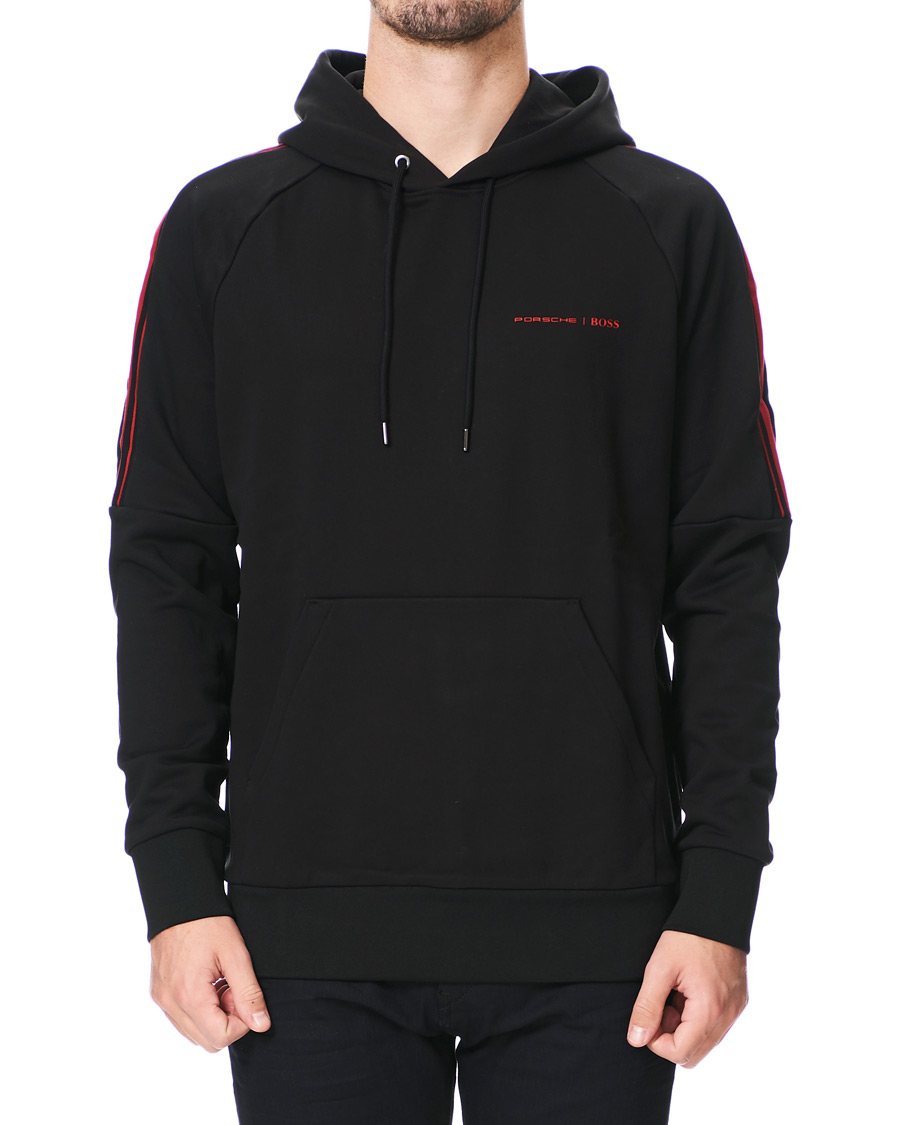 Herr | Tröjor | BOSS BLACK | BOSS Porsche Capsule Seeger Hoodie Black
