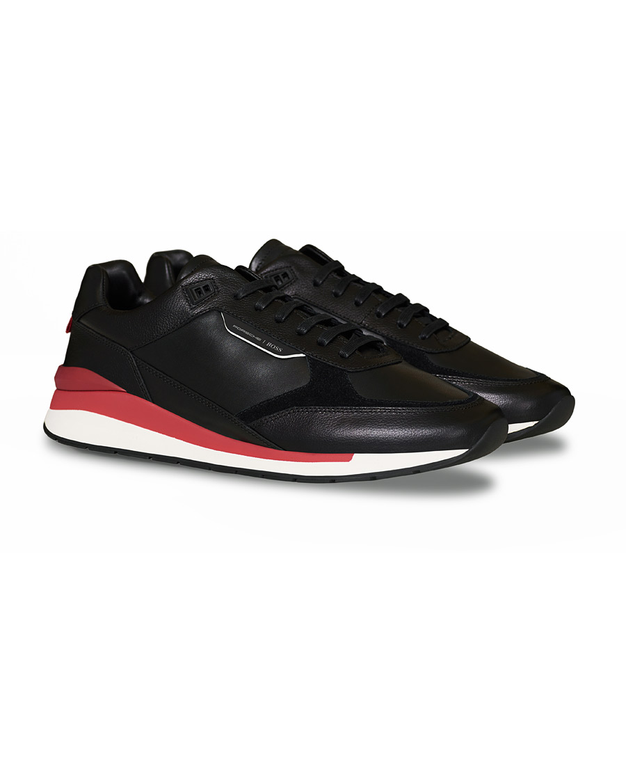 Herr | BOSS Porsche Capsule Element Sneaker Black | BOSS BLACK | BOSS Porsche Capsule Element Sneaker Black