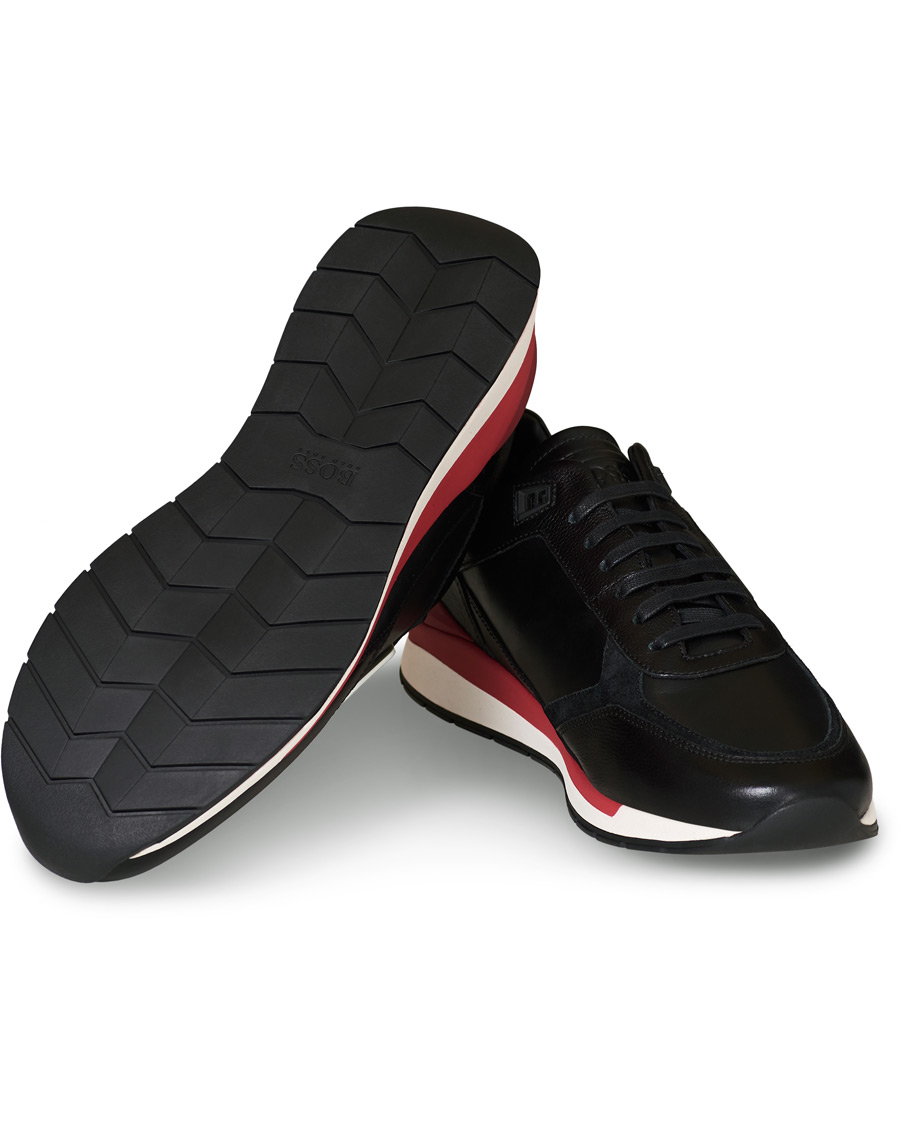 Herr | BOSS Porsche Capsule Element Sneaker Black | BOSS BLACK | BOSS Porsche Capsule Element Sneaker Black