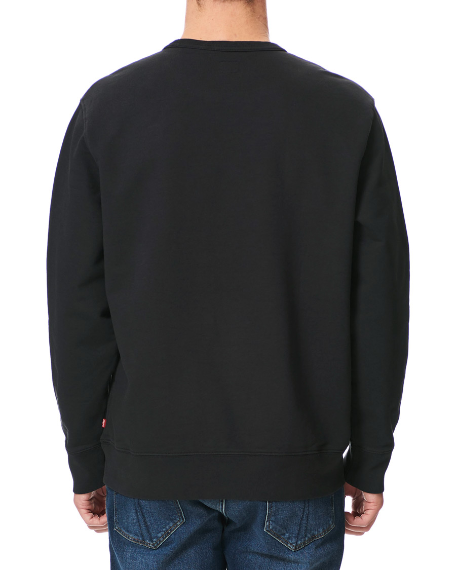 Herr | Tröjor | Levi's | Batwing Crew Neck Sweatshirt Jet Black