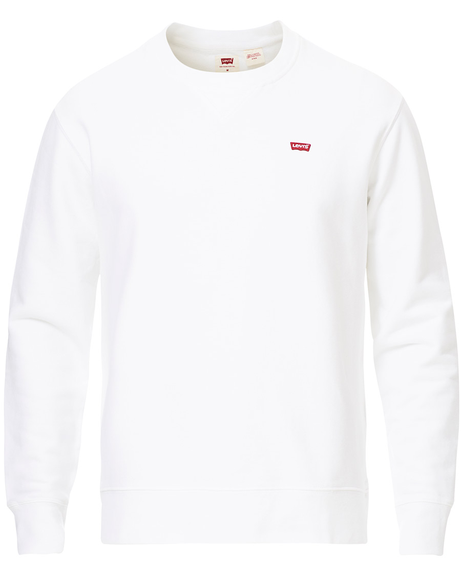 Herr | Tröjor | Levi's | Original Crew Neck Sweatshirt White
