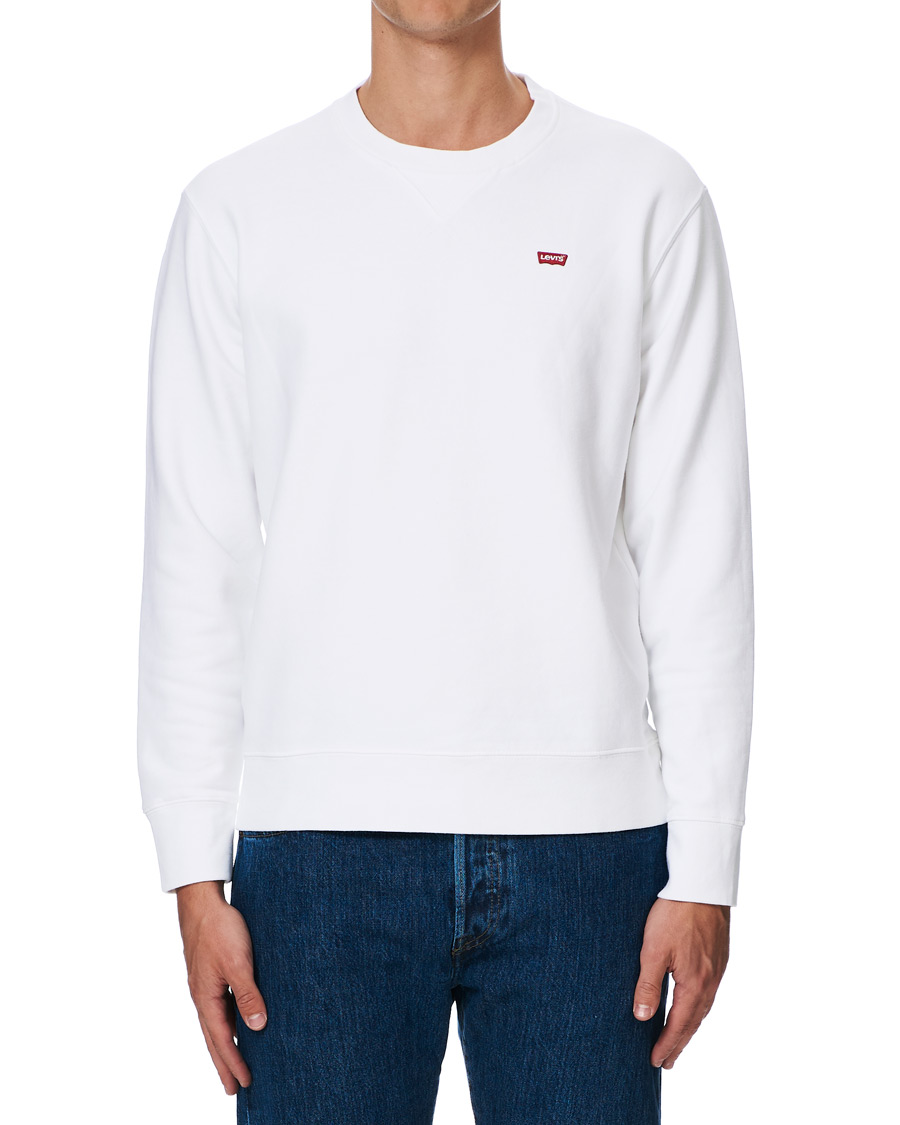 Herr | Tröjor | Levi's | Original Crew Neck Sweatshirt White