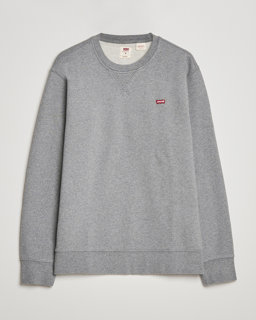 Herr | Tröjor | Levi's | Original Crew Neck Sweatshirt Chisel Grey Heather
