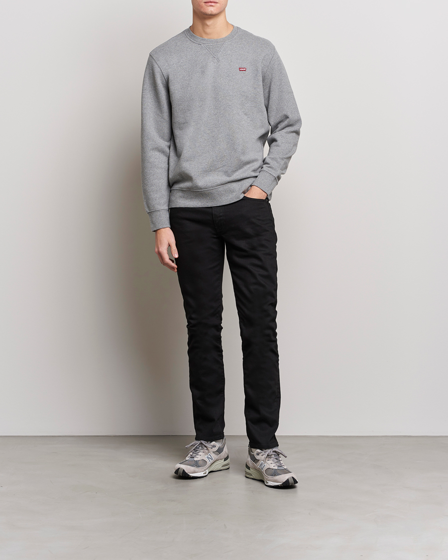 Herr | Tröjor | Levi's | Original Crew Neck Sweatshirt Chisel Grey Heather