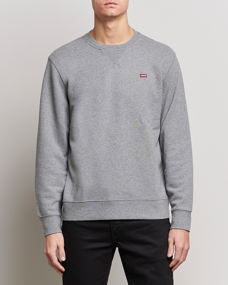 Herr | Levi's | Levi's | Original Crew Neck Sweatshirt Chisel Grey Heather