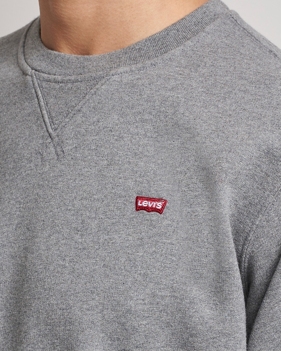 Herr | Tröjor | Levi's | Original Crew Neck Sweatshirt Chisel Grey Heather