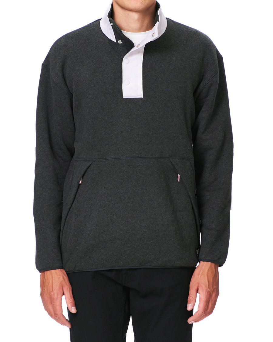 Herr | Tröjor | Levi's Made & Crafted | Alpine Mock Fleece Stretch Limo