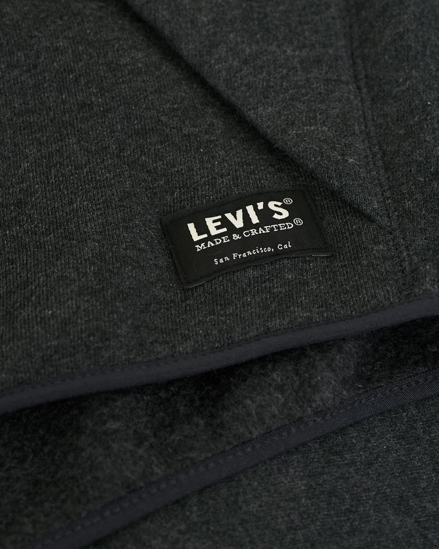 Herr | Tröjor | Levi's Made & Crafted | Alpine Mock Fleece Stretch Limo