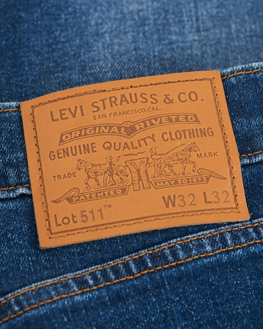 Herr | Jeans | Levi's | 511 Slim Fit Stretch Jeans Poncho And Righty